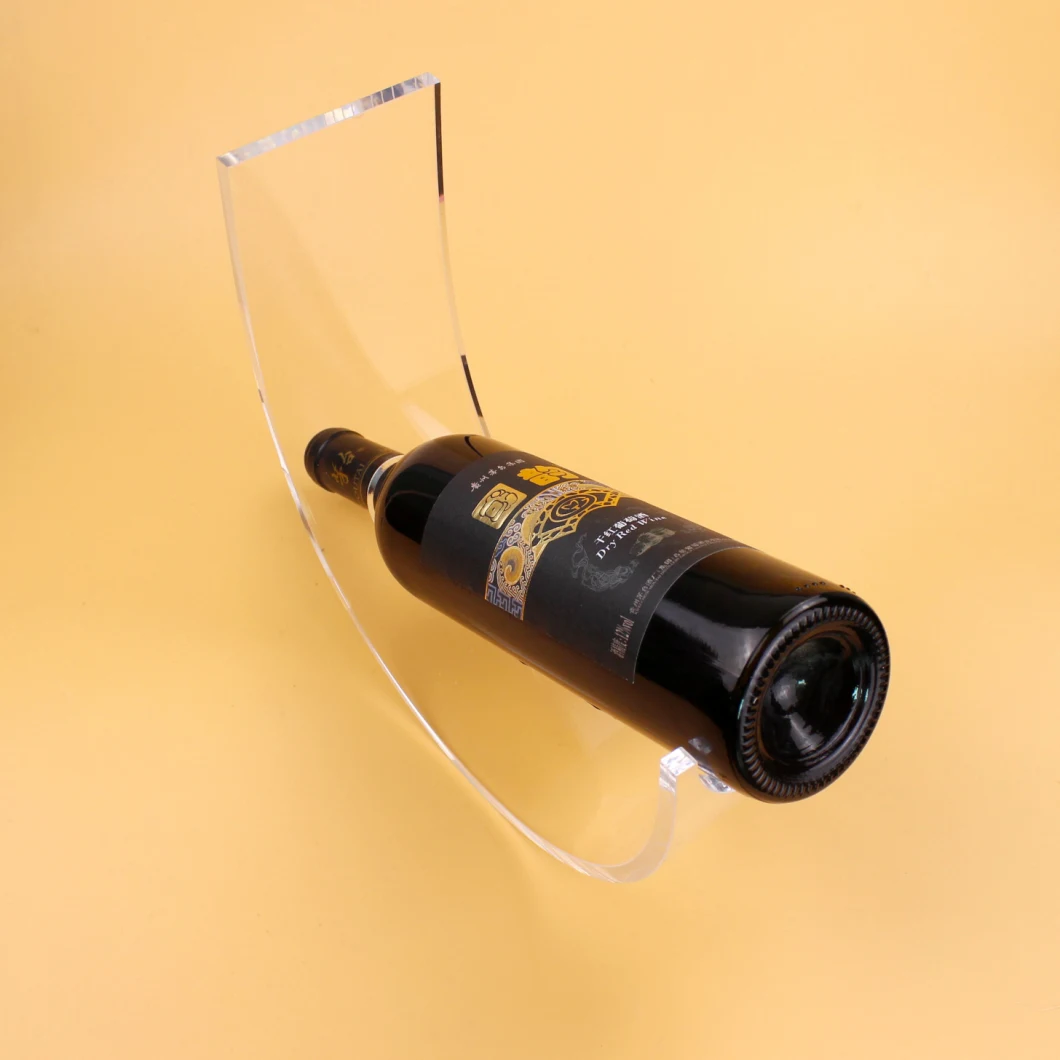 High Quality Acrylic Wine Rack Display for Store Bar