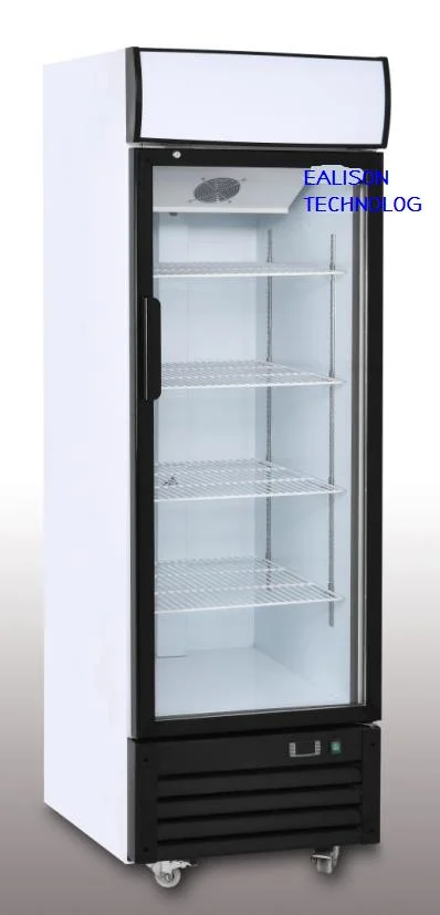 New Web Celebrity Buffer Design Ark of Beer Refrigerator Commercial Bar with Solid Ice Wine Liquor Single-Door Refrigerated Display Cabinet